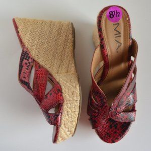 Mia Platform Wedge Sandals